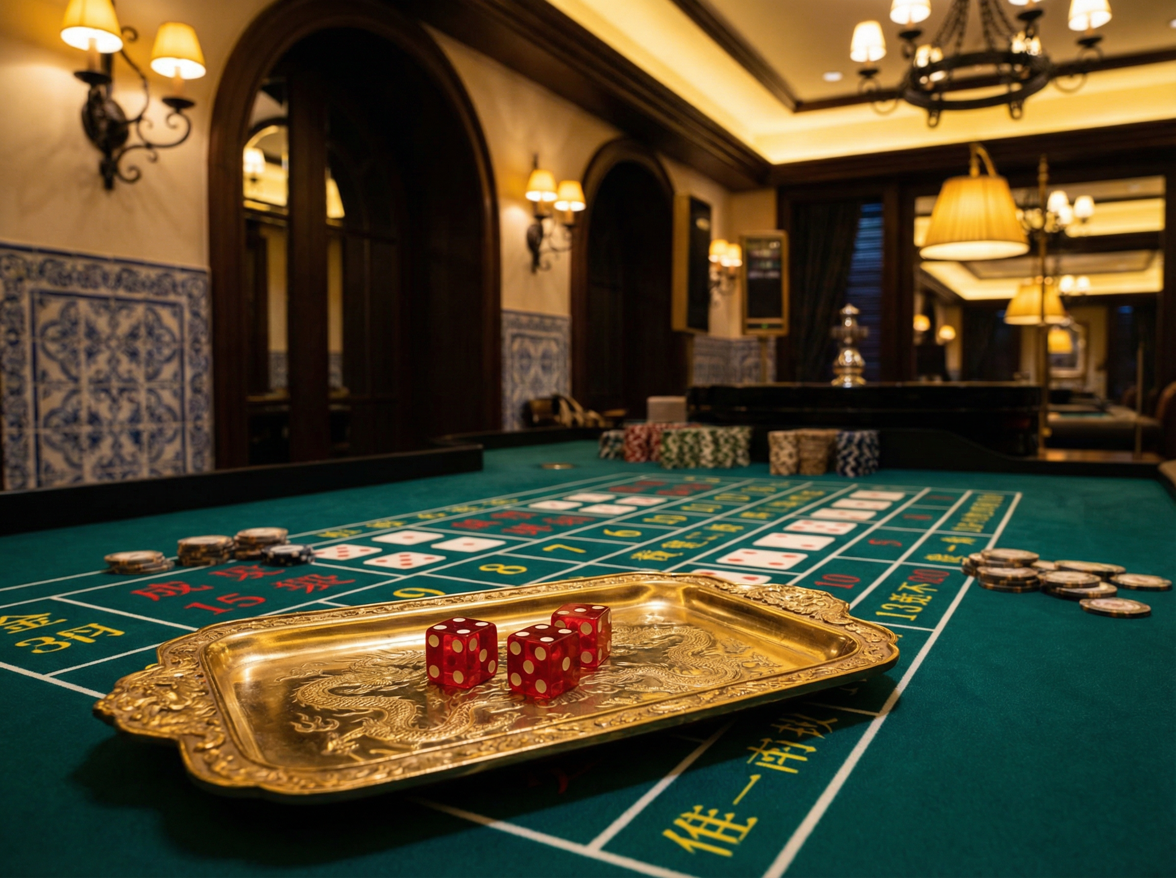 澳门天空彩票 - 骰宝游戏桌